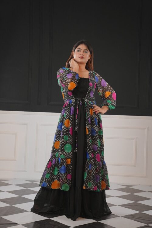 Royal Elegance | Premium Koty Gown - 107
