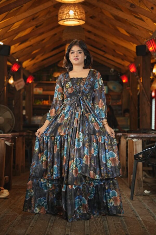 Royal Elegance | Premium Koty Gown - 117